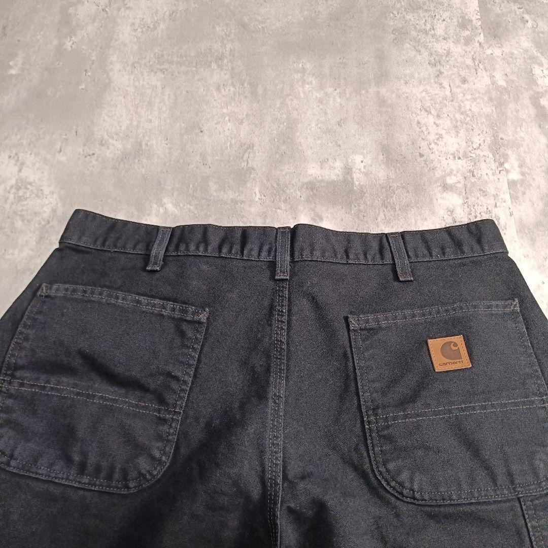 美品 Carhartt ダックペインターパンツ 黒 ブラック w36 L30