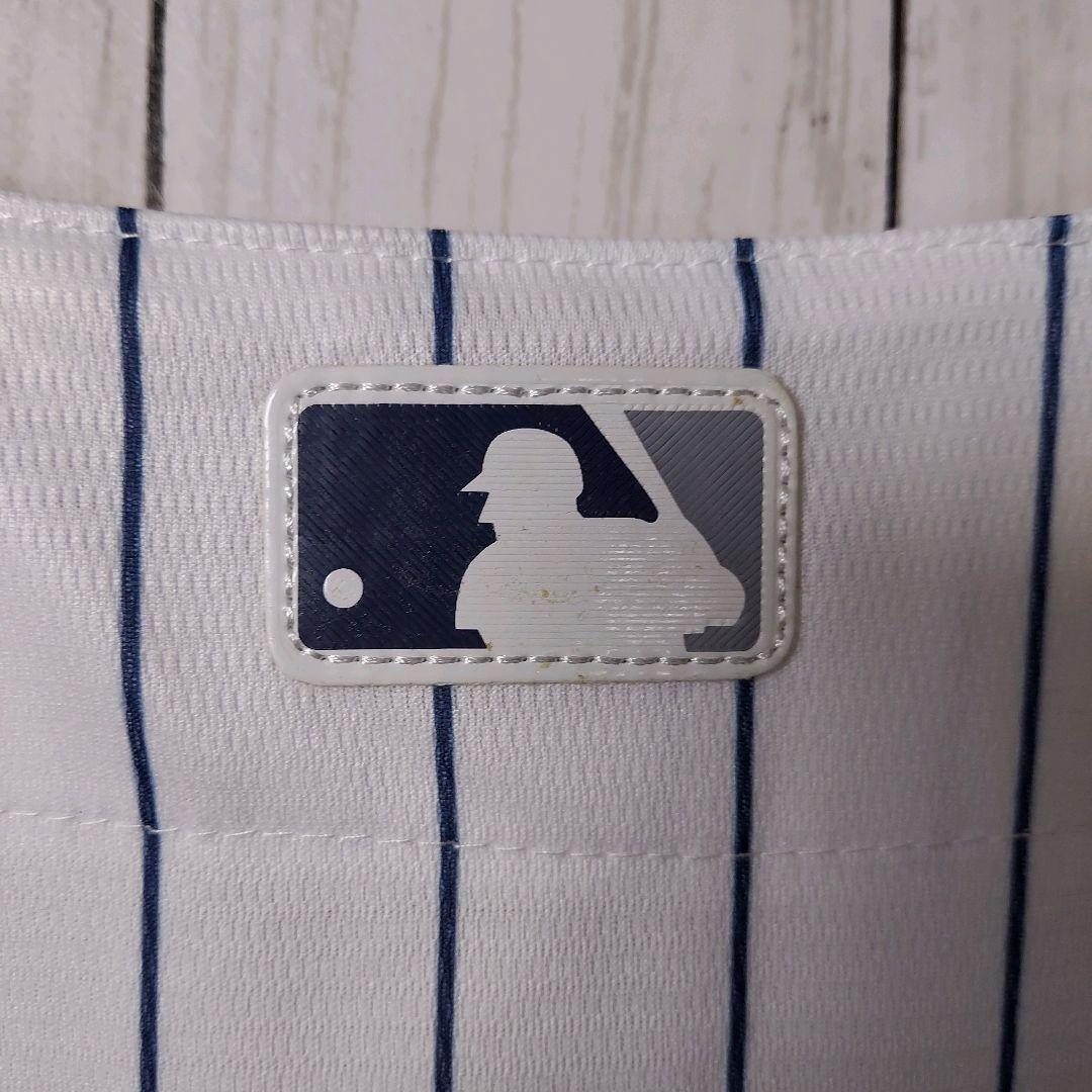 【MLB】マジェスティック 未使用 ヤンキース ジャッジ ユニフォーム XL 白