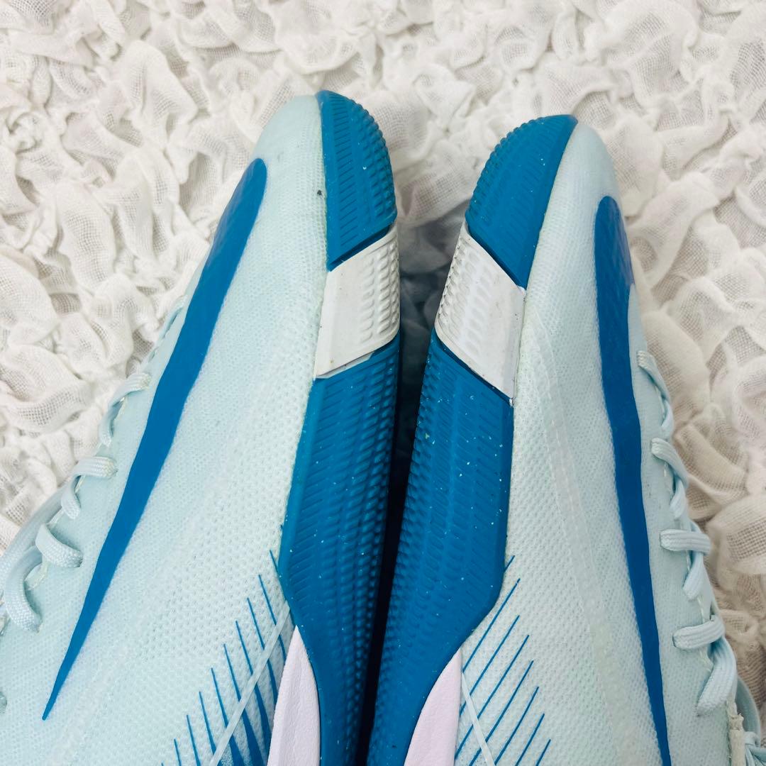 NIKEナイキフットサルシューズ26.5希少完売品レアブルー室内インドアサッカー
