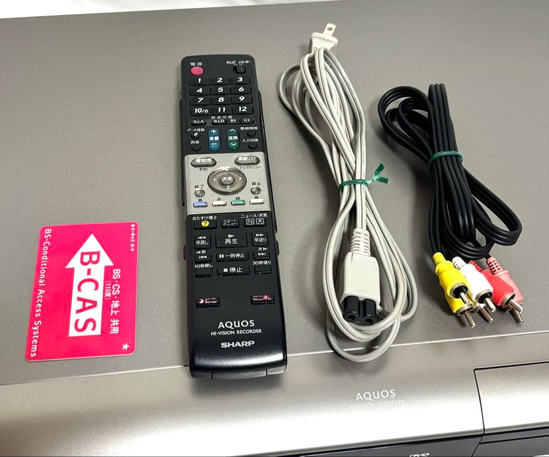 SHARP デジタルハイビジョンレコーダー DV-AC82 アクオス