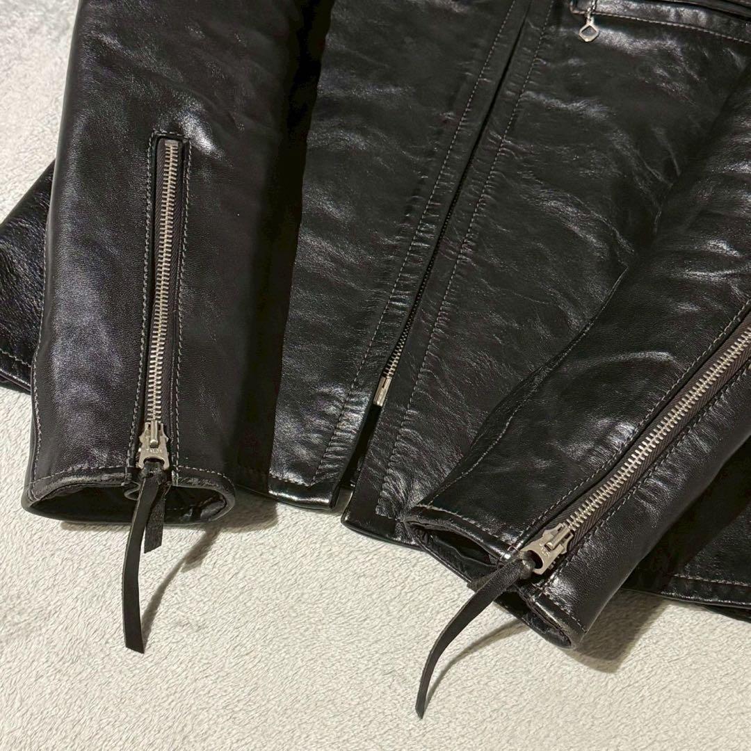 リアルマッコイズ BUCO J-100 レザージャケット サイズ38 馬革 黒芯
