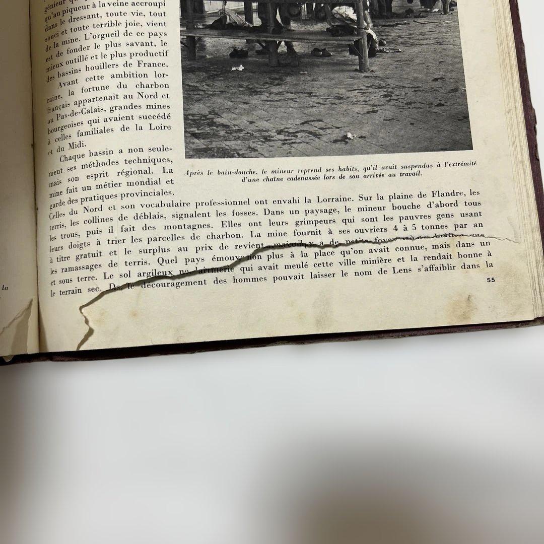 LA FRANCE TRAVAILLE 炭鉱夫 洋書