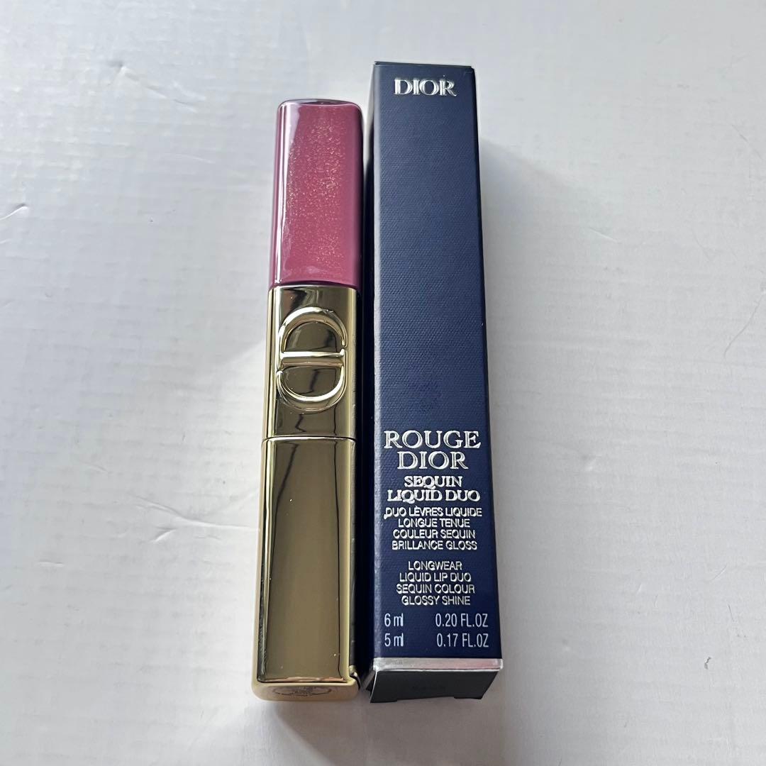 DIOR ディオールシークインリキッドデュオ　420 ピンクスター