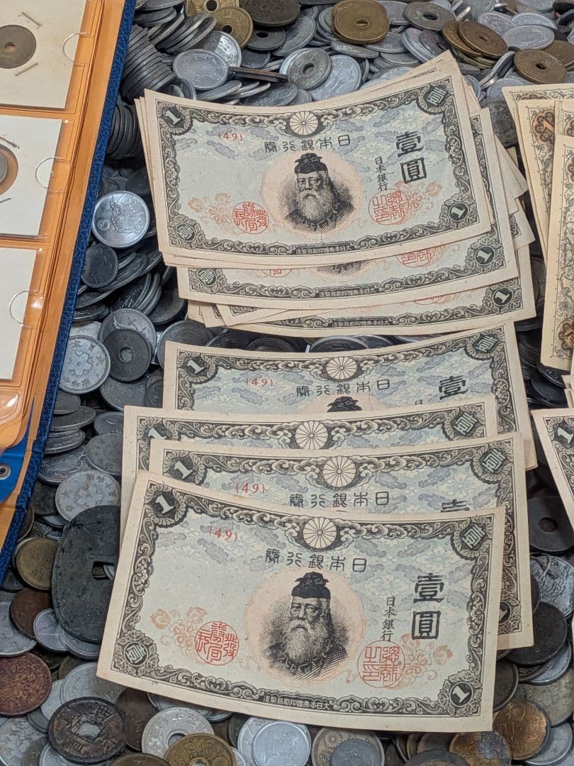 【古銭・旧紙幣・大量】銀貨・穴銭・萬年通宝・天保通宝・常平通宝ほか 24kg以上