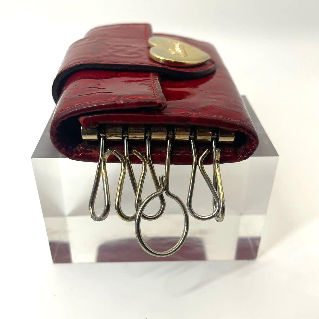 専用❗️希少品♡GUCCI✨グッチ　ラブリーハート　レッド ハート型　キーケース