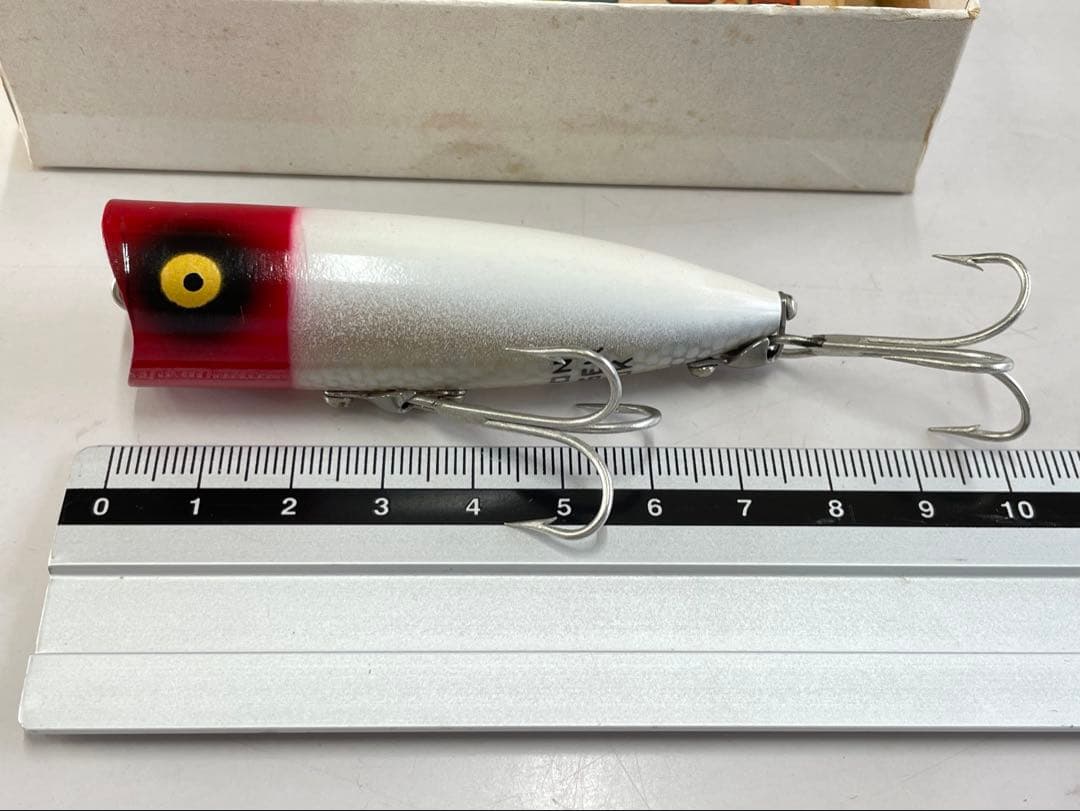 50年代 HEDDON CHUGGER SPOOK 金目 RH NIB