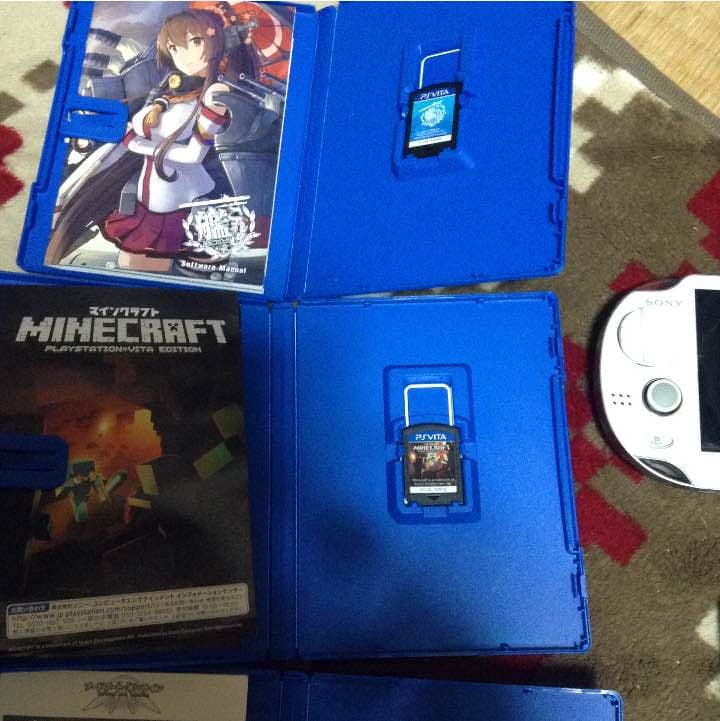 psvita、充電器、マイクラ、ソードアートオンラインロストソング、艦これ