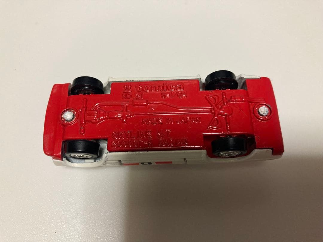 トミカ　日本製　ニッサンスカイラインレーシング 1Eホイール　黒箱