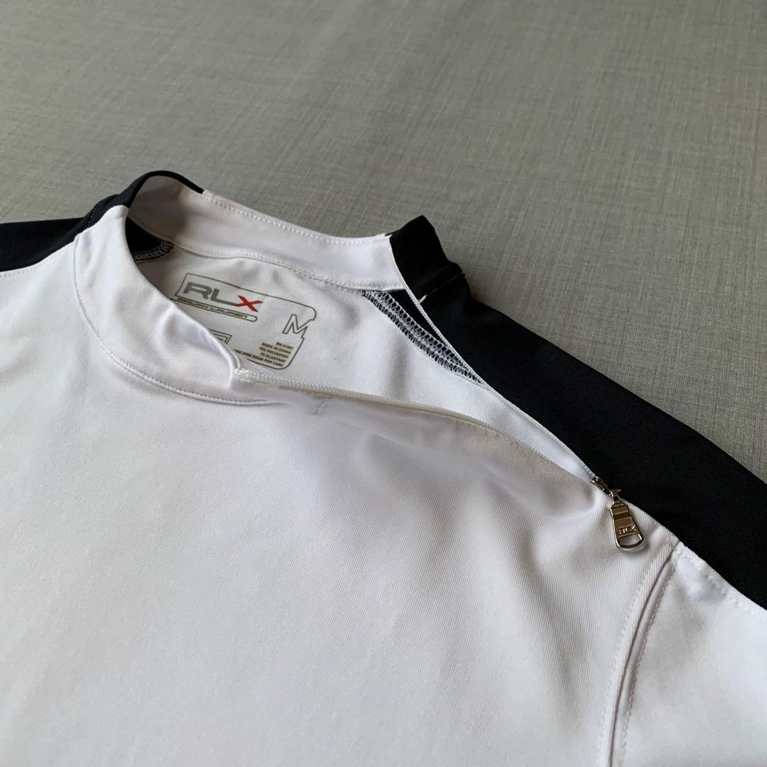 未使用 RALPH LAUREN RLX スリムフィットシャツ ホワイト