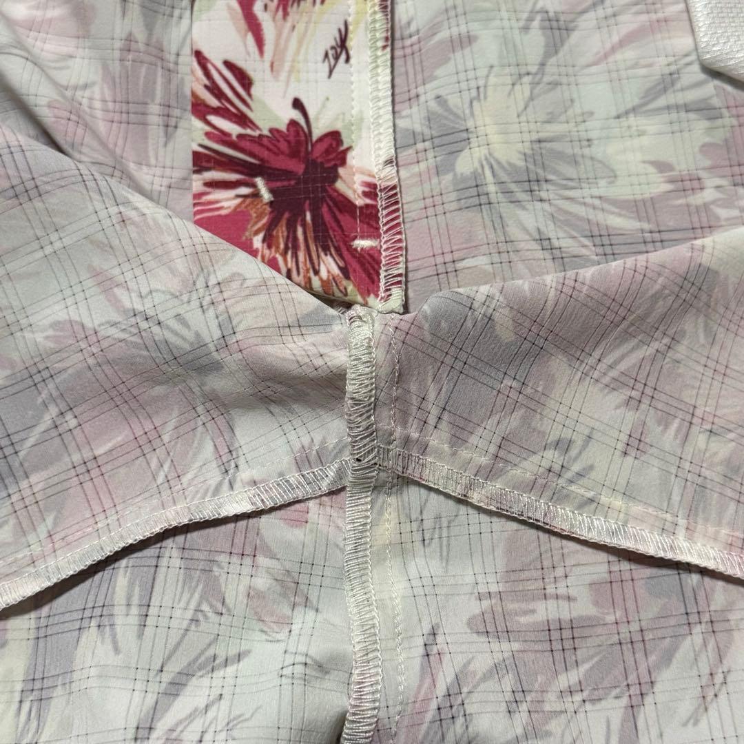 【ZOY】花柄ショートパンツ38 上品丈 ゴルフ 速乾UV ストレッチ