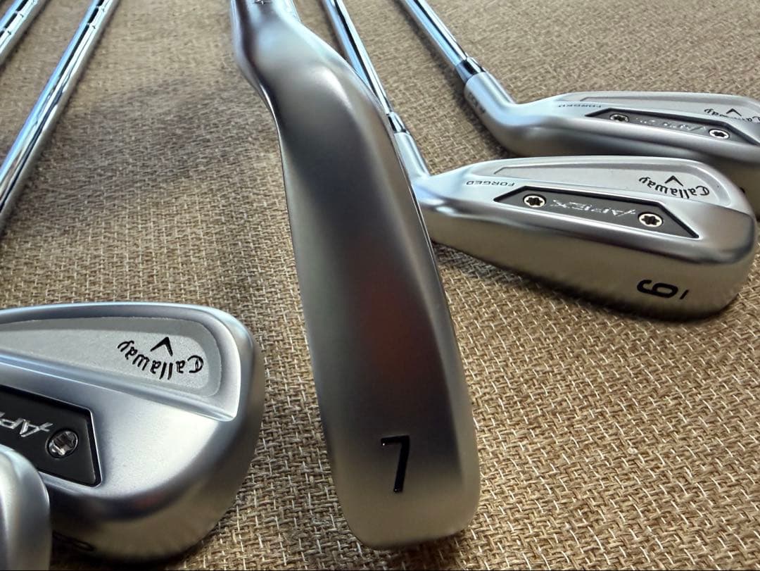【ほぼ新品】Callaway APEX Ai300 アイアンセット6本セット