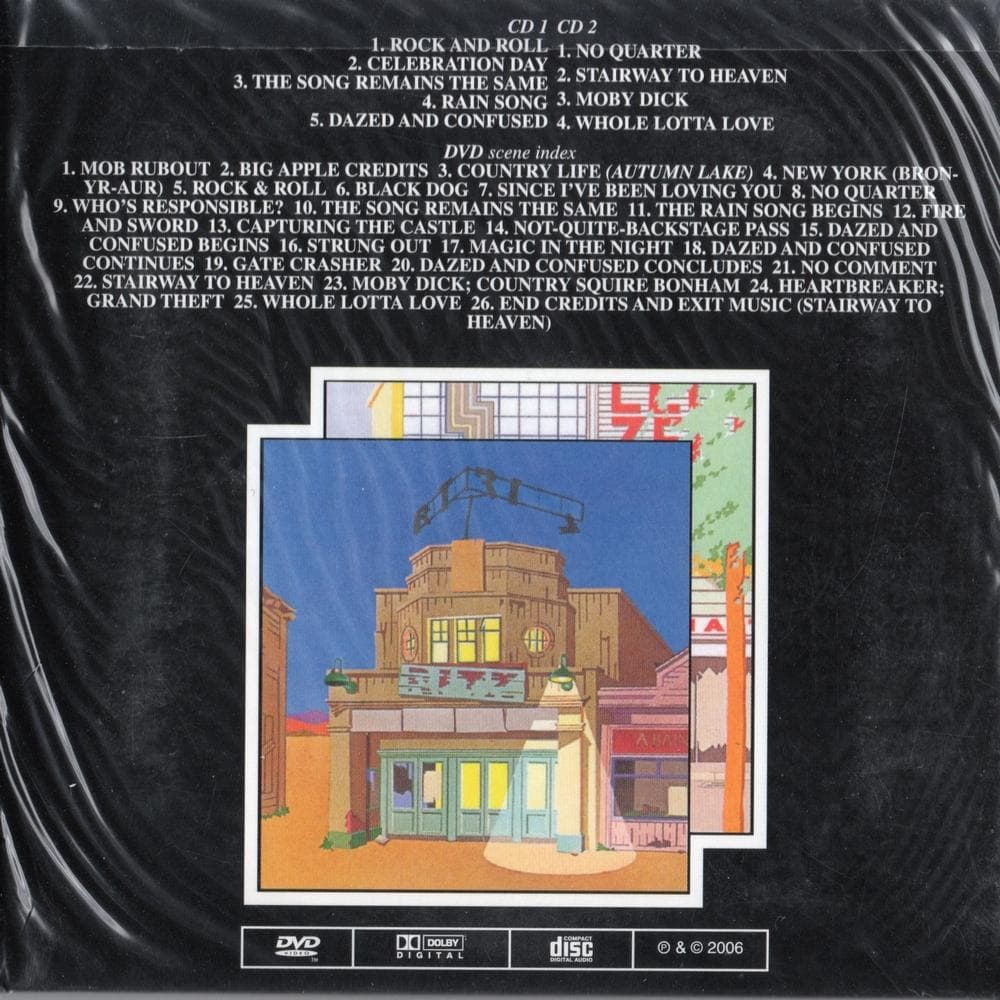 Led Zeppelin レッド・ツェッペリン 永遠の詩 2CD+DVD 3枚組