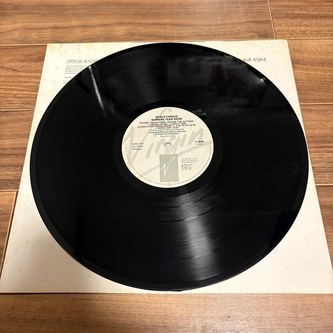 Malcolm McLaren - ROUND THE OUTSIDE レコード