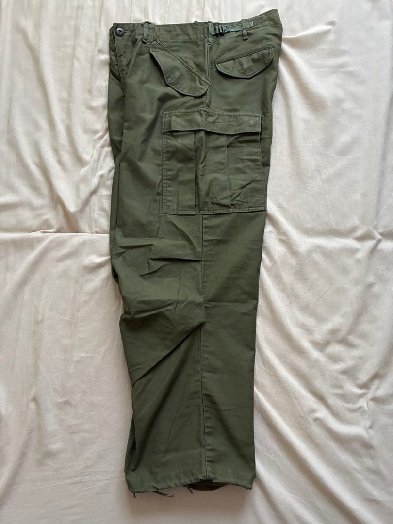 60s 初期型 US ARMY M65 カーゴパンツ アルミジップ