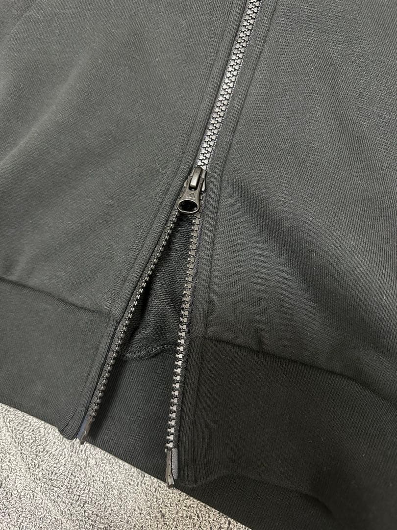 新品タグ付 adidas アディダス セットアップ スウェット 黒 L フーディ