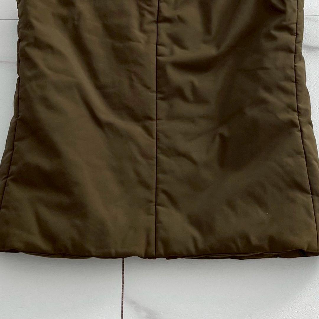 Loro Piana カシミヤ混 ベスト フード ジップ オリーブ サイズ40