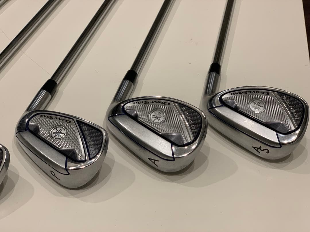 ヤマハ 5S アイアン7本セット・バッグ付き　メンズ 右利き
