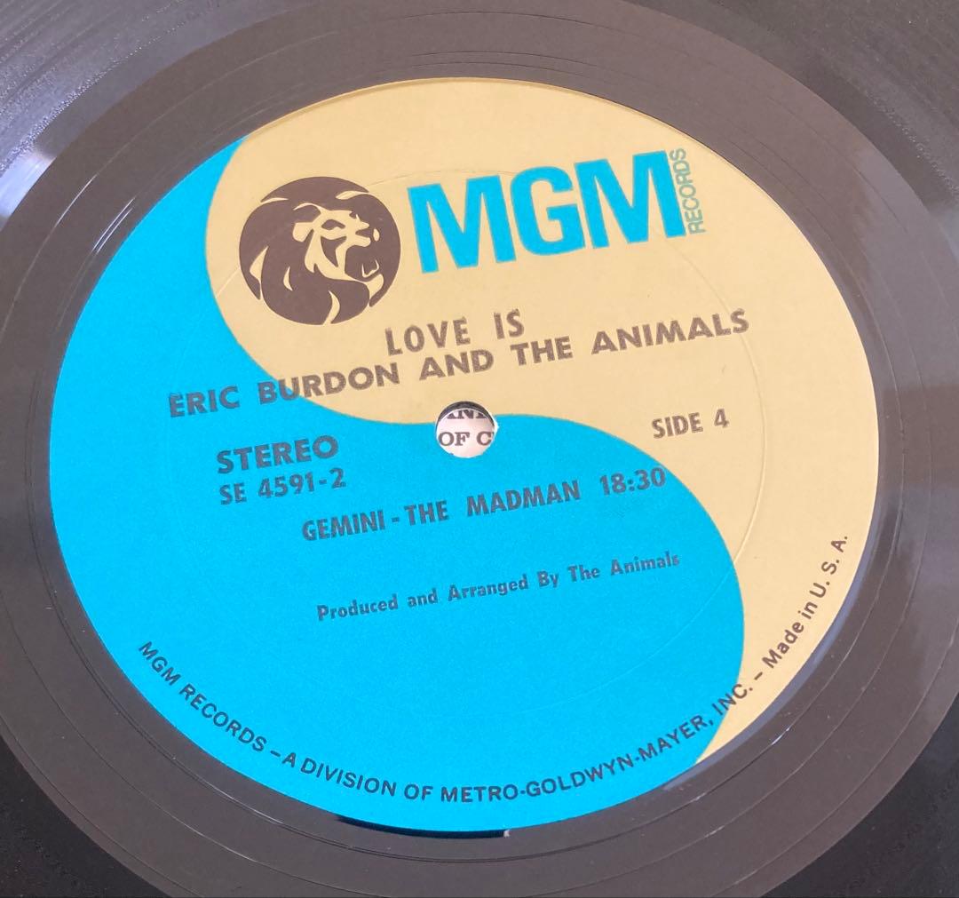 ◾️高音質USオリジナルステレオ盤■ERIC BURDON & THE ANIMA