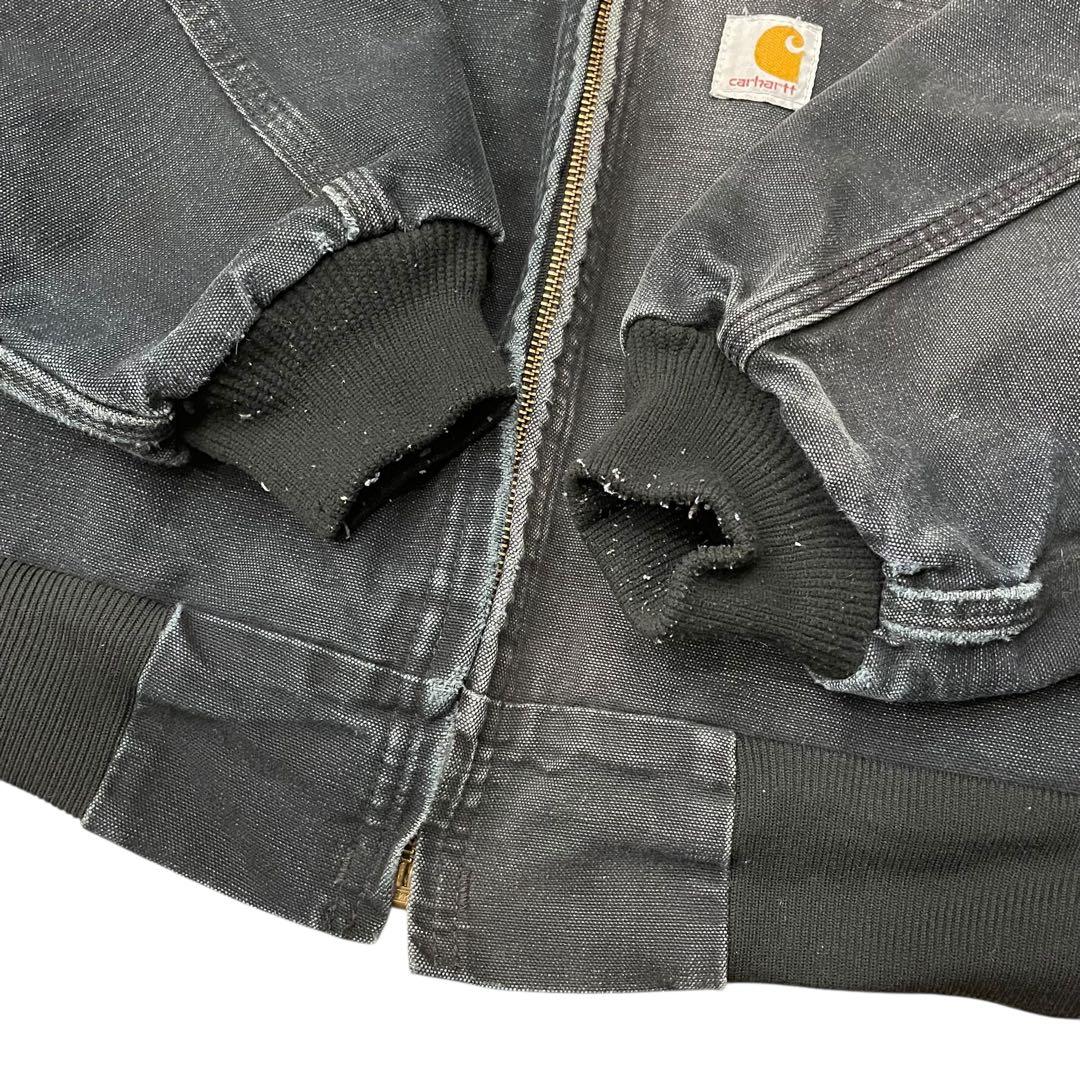 コ*ラ様 【アメリカ製】Carhartt アクティブジャケット ブラックフェード