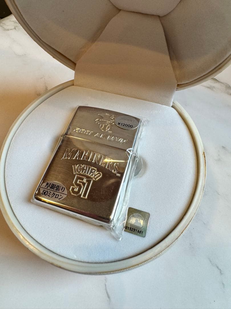 【激レア 新品】ZIPPO イチロー ICHIRO 2001 MVP 記念モデル