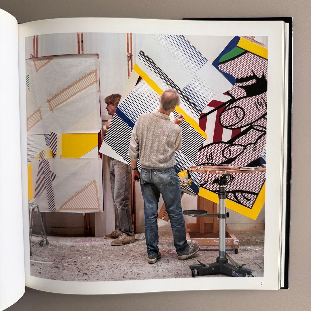 アート・デザイン・音楽 Roy Lichtenstein in His Studio