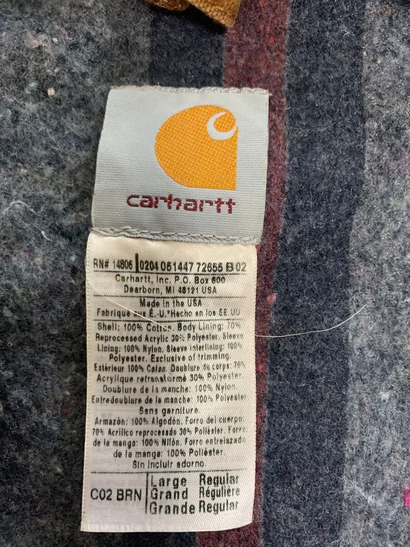 Carthartt ブラウン コート Lサイズ
