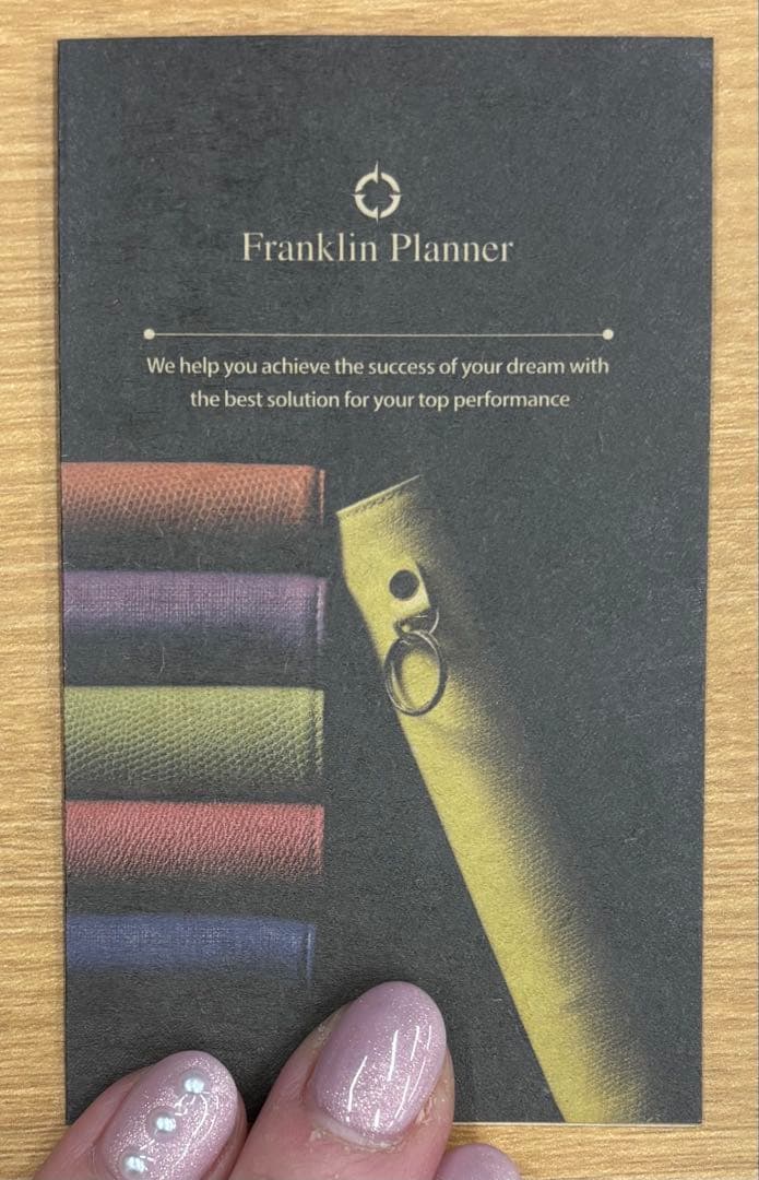 猛暑応援セール✨本革✨未使用【Franklin Plannerシステム手帳セット