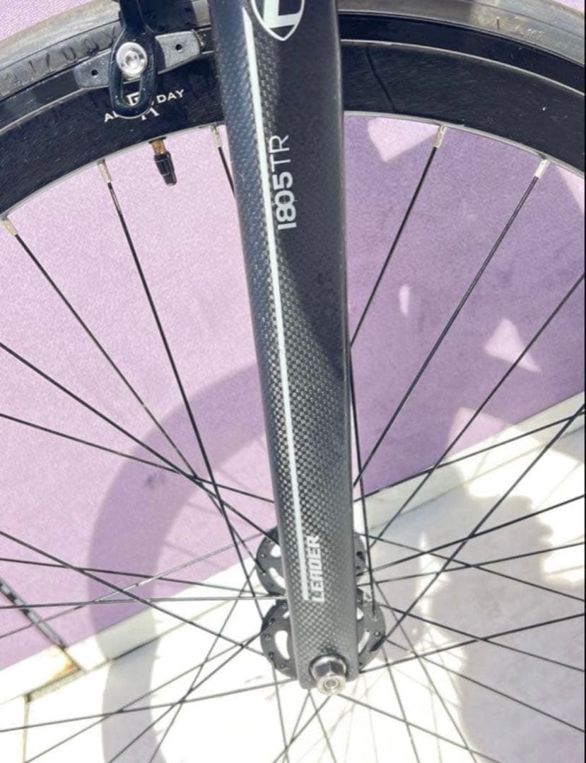 LEADER シングルスピードバイクブラック 1805TR 状態良