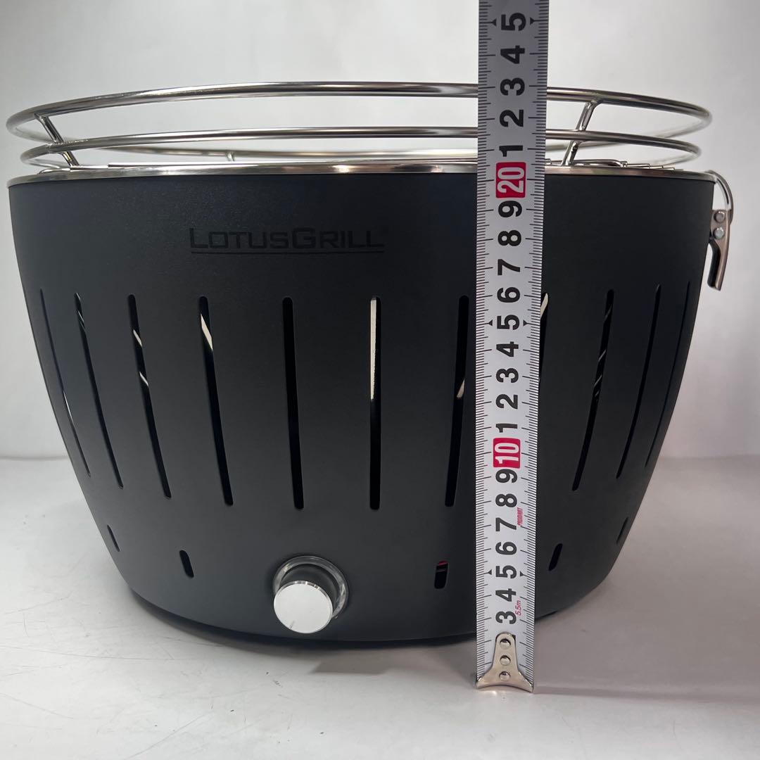 LOTUSGRILL G340 スモークレス炭火グリル グレー