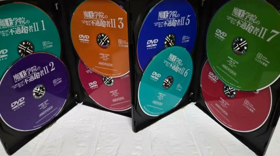 魔王学院の不適合者II　2期　DVD　全巻セット　レンタル