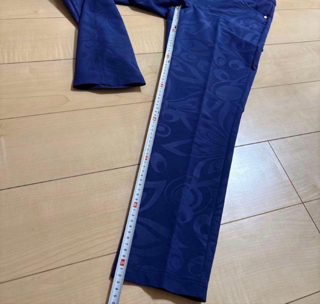 美品　ラウドマウス　ゴルフ ポロシャツ パンツ 2点セット　ネイビー　L/L