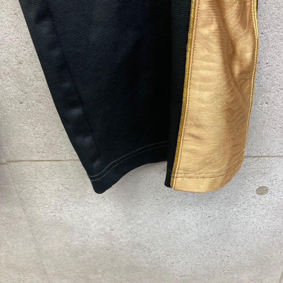 Champion チャンピオン ジャージ 上下 セットアップ 黒金 刺繍ロゴ O