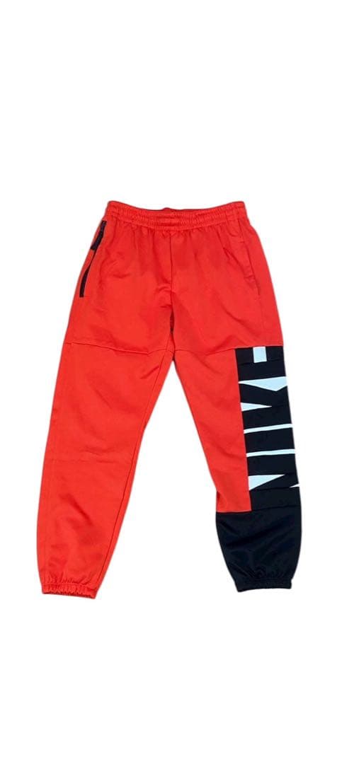 NIKE ビッグロゴ　トラックパンツ　赤