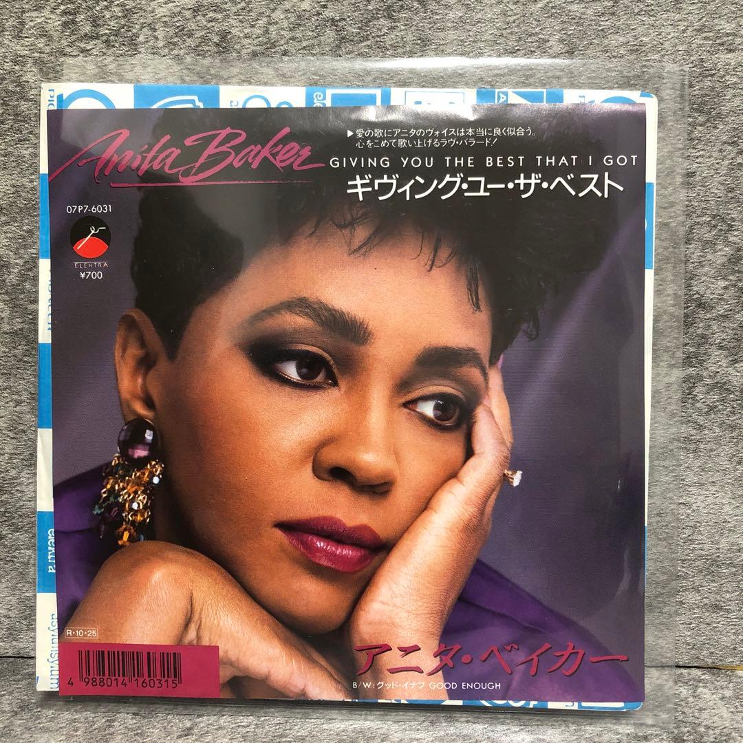 【プロモサンプル・美品シングル】アニタ・ベイカー /ギヴィング・ユー・ザ・ベスト