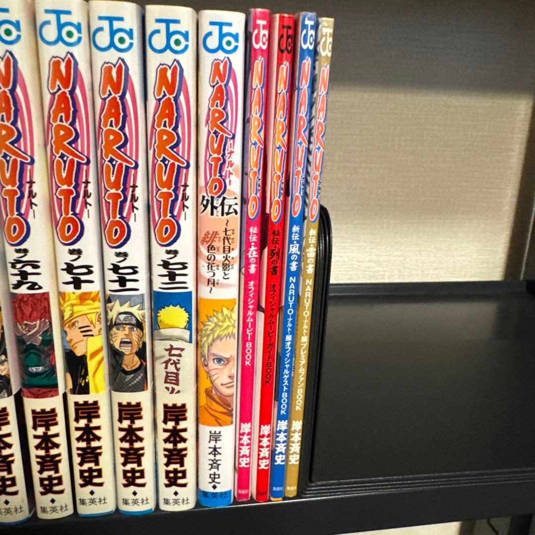 NARUTO 1-72巻 全巻セット+外伝+4巻 岸本斉史 集英社 少年ジャンプ