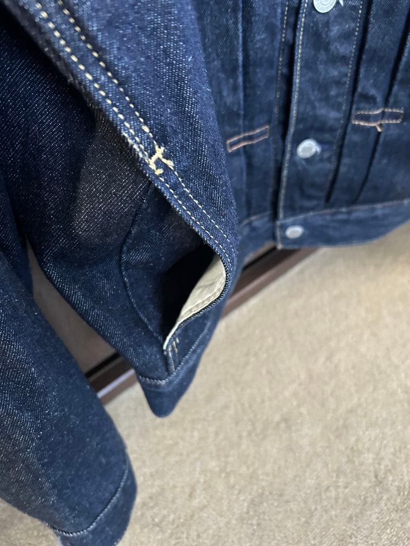 なべLEVI'S プレミアム ファーストデニムジャケット Mサイズ　美品