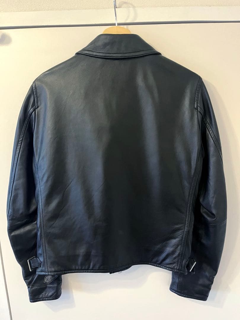 BEAMS ライダースジャケット レザージャケット シープレザー Mサイズ
