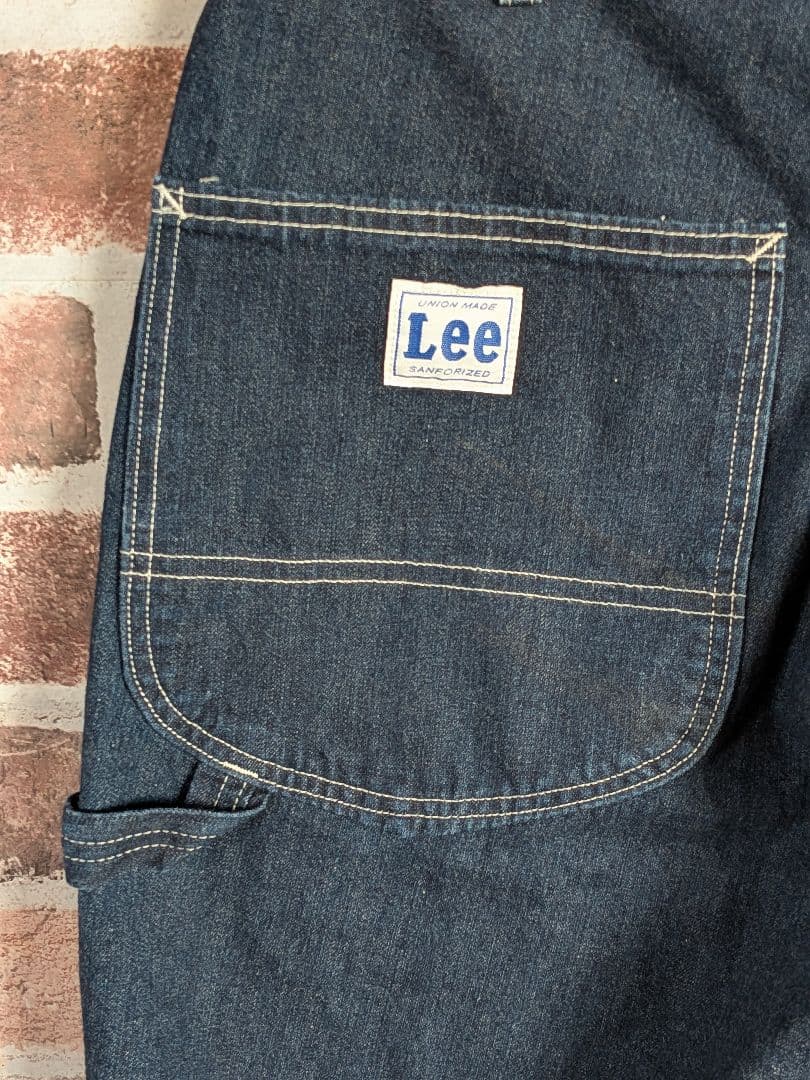 リー Lee デニムペインターパンツ LM7288 Mサイズ 濃紺