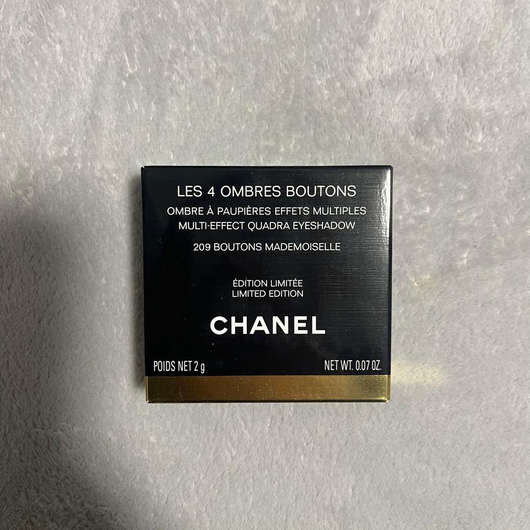 【新品未使用】CHANEL　レ キャトル オンブル ブトン　209
