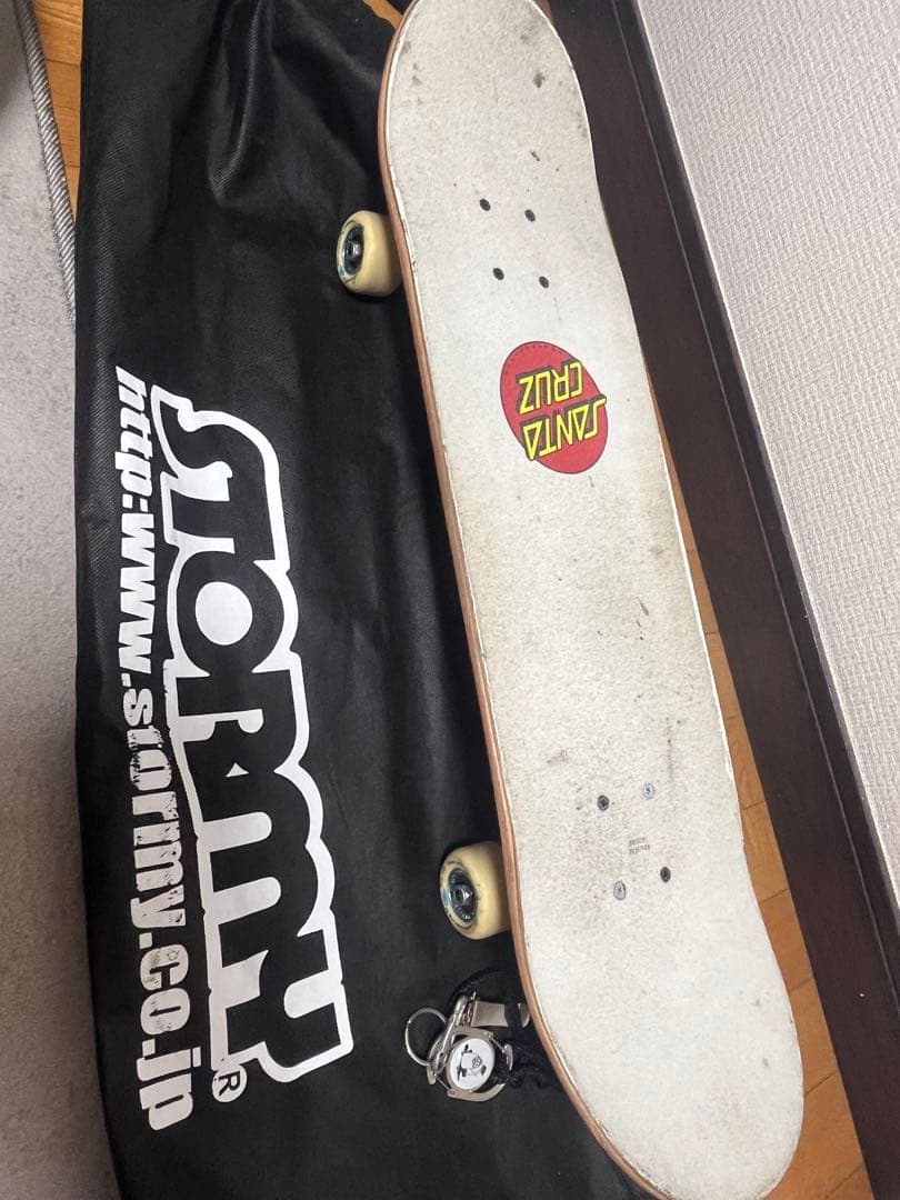 【即乗りOK】SANTA CRUZ スケボー コンプリート 80cm ケース付