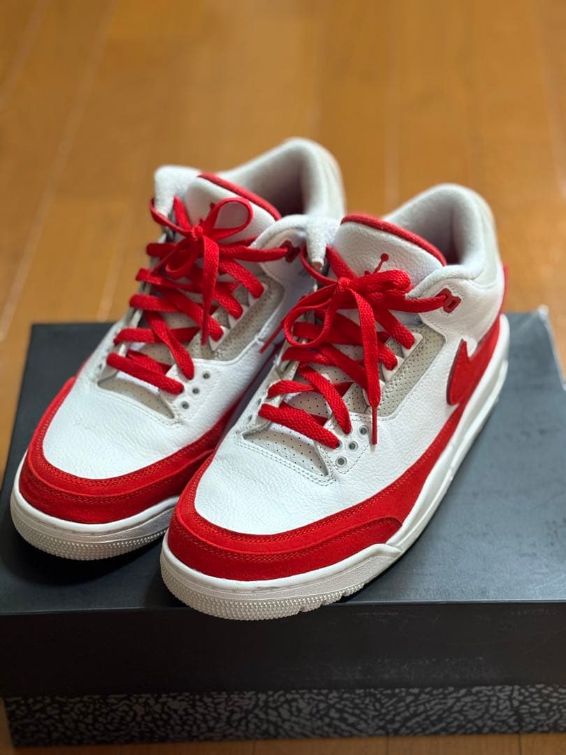 Nike バスケットボールシューズ ホワイト/レッド