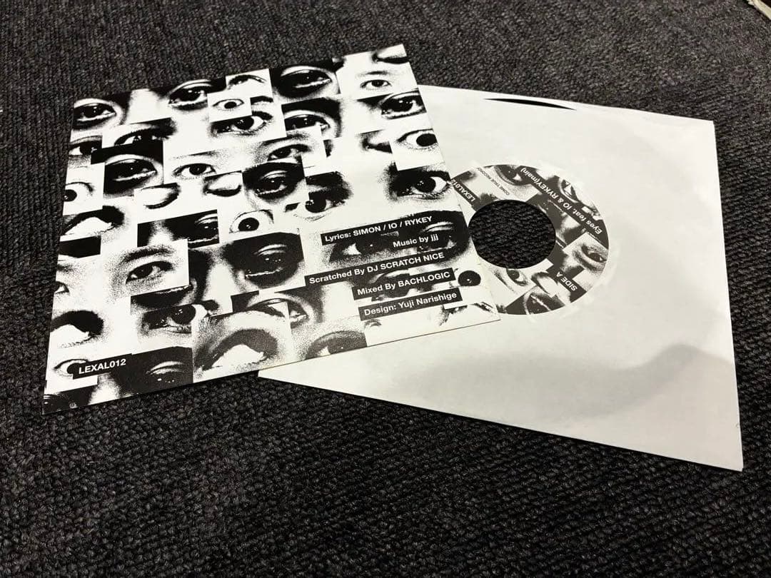 Simon IO RYKEY Eyes 7inch レコード
