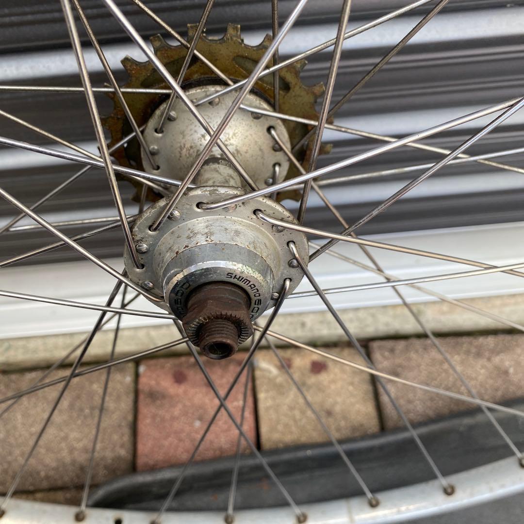 MAVIC SHIMANO600シルバー 完組ホイール