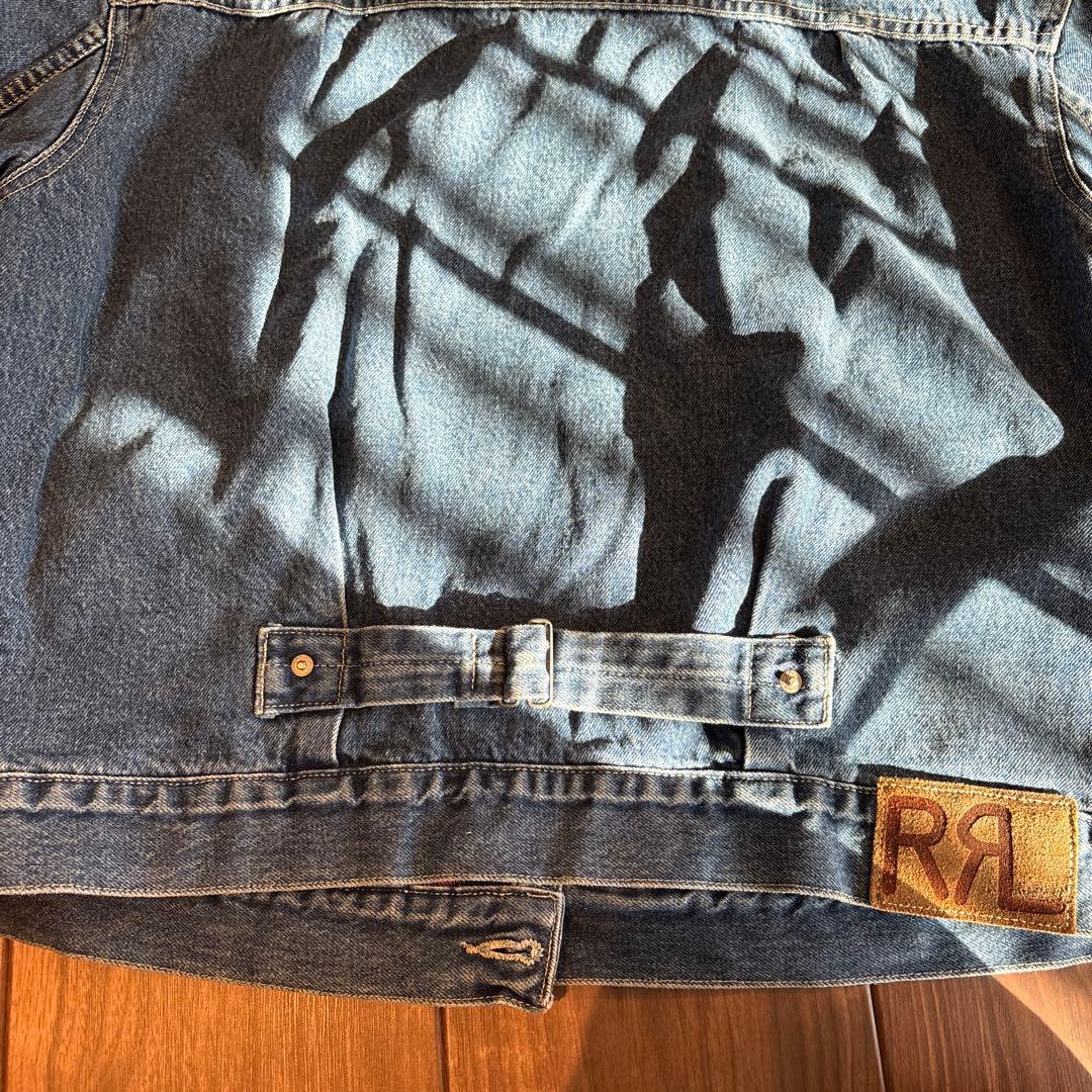 【激レア三ツ星】90s RRL ブランケット デニムジャケット L相当 初期