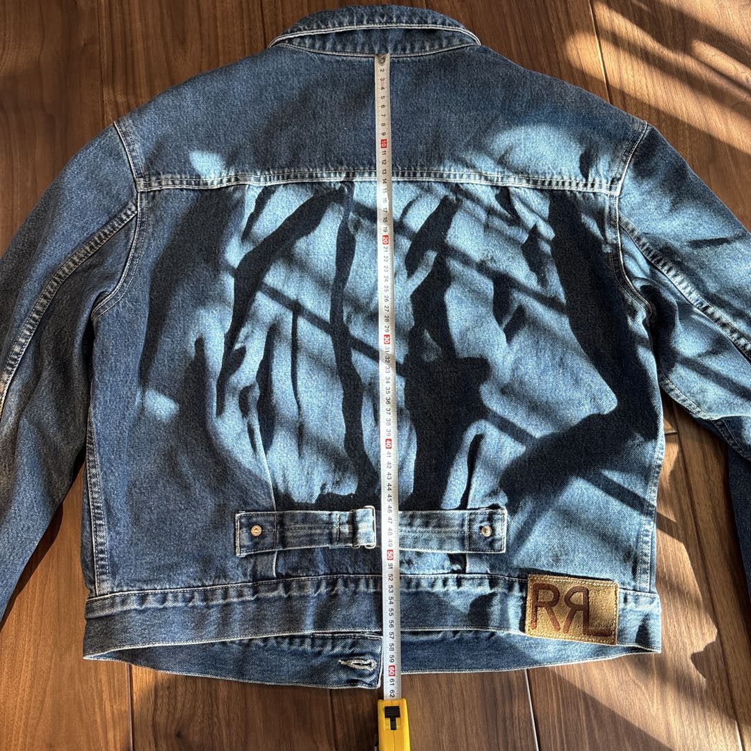 【激レア三ツ星】90s RRL ブランケット デニムジャケット L相当 初期