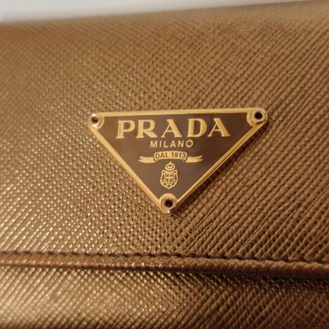 PRADA M222A SAFFIANO キーケース BRONZO