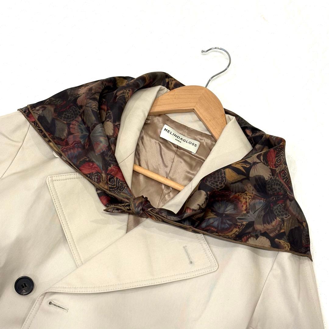 ☆新品☆VALENTINO カムバタフライ シルクスカーフ 蝶