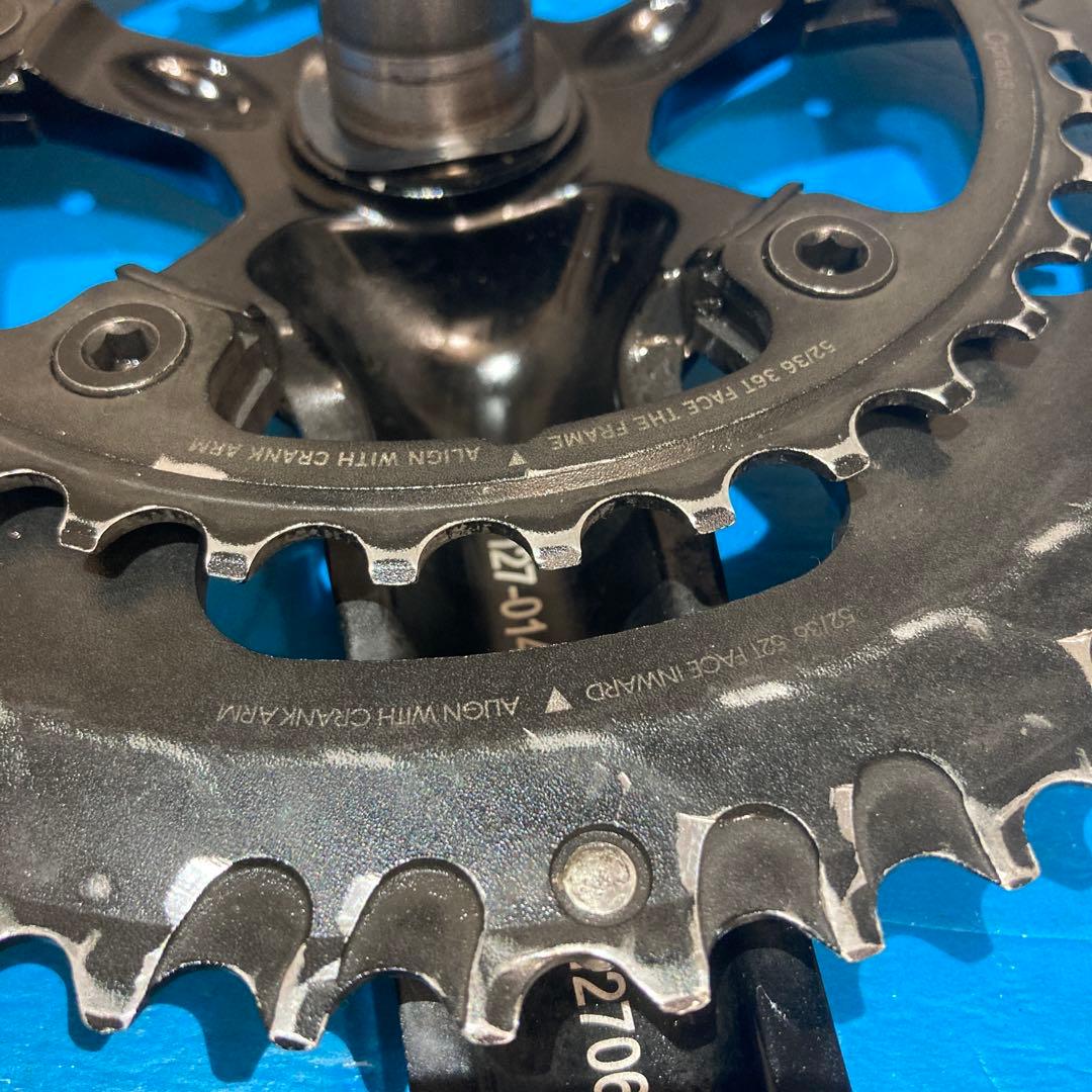 ❌◻️美品 praxisworks OVAL300 52/36 クランクセット