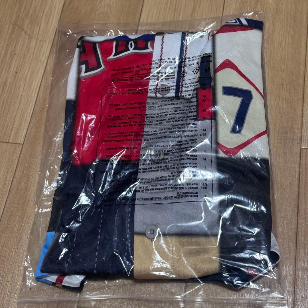 n*c様 非売品 大谷翔平 サインプリント歴代ミックスユニフォーム　ドジャースW