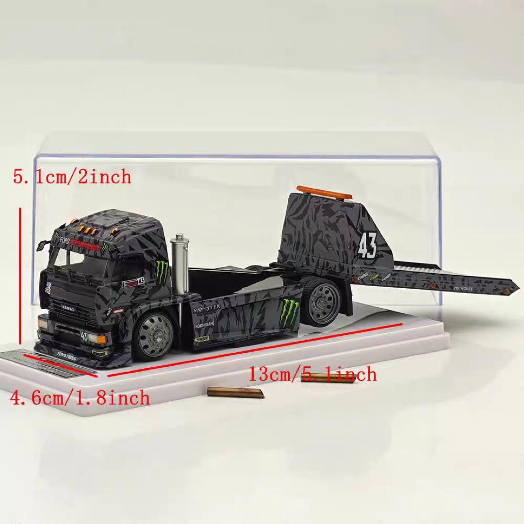 SW 1/64 KAMA フラットベッドトレーラー（Ken Block 43 号